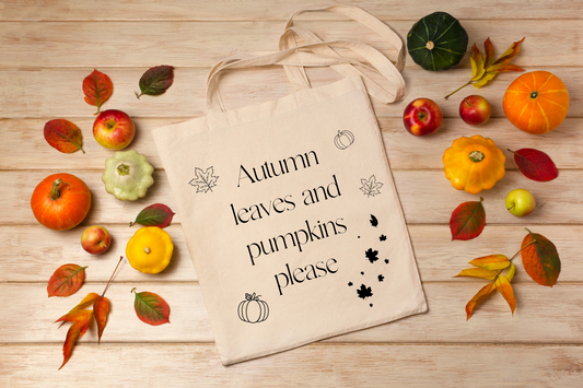 Tote bag Autumn quotes 2