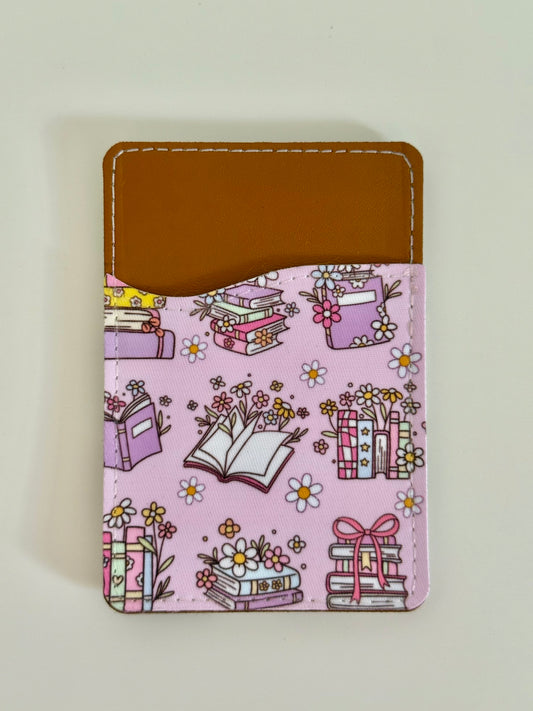 Phone Wallet Booklover Collection faux leather
