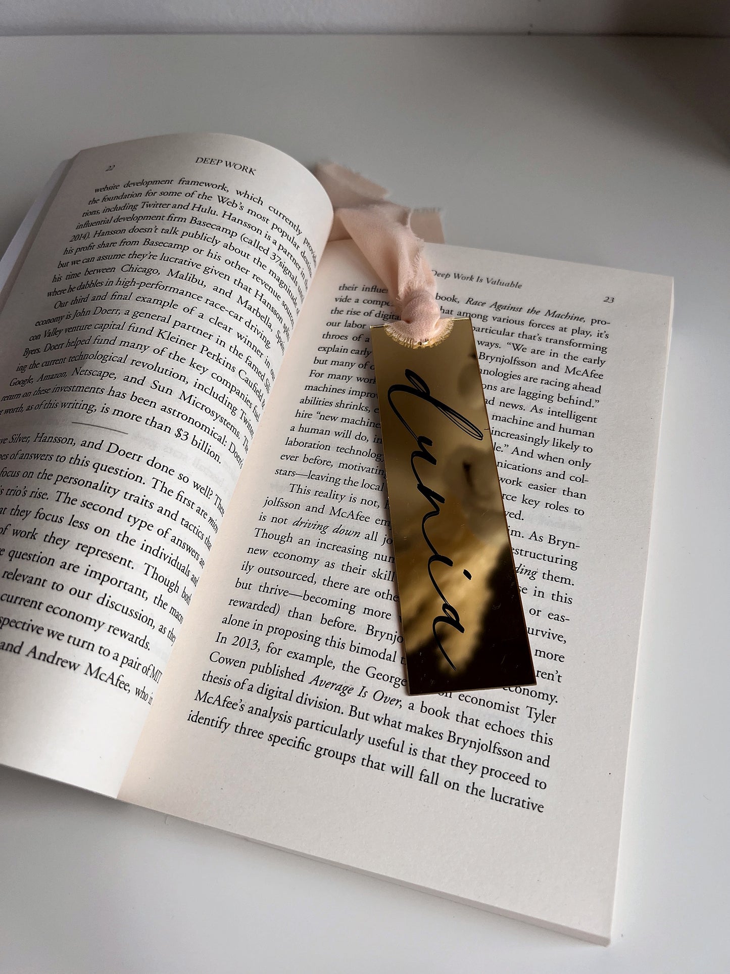 Bookmark customizable